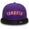 new-era-flat-brim-9fifty-classic-toronto-raptors-nba-purple-and-black-snapback-cap