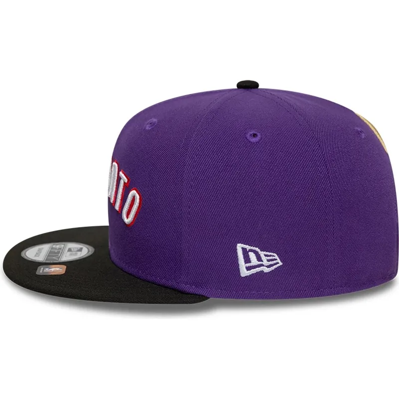 platt-keps-violett-och-svart-snapback-9fifty-classic-toronto-raptors-nba-fran-new-era