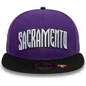 flache-violett-schwarze-anliegende-59fifty-classic-kappe-von-sacramento-kings-nba-von-new-era