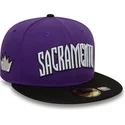 plaska-czapka-fioletowo-czarna-dopasowana-59fifty-classic-sacramento-kings-nba-new-era