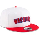 casquette-plate-blanche-et-rouge-snapback-9fifty-classic-golden-state-warriors-nba-new-era