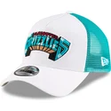 casquette-trucker-blanche-et-verte-a-frame-classic-memphis-grizzlies-nba-new-era