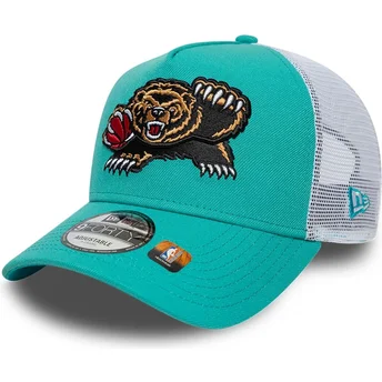 Gorra trucker verde y blanca A Frame Classic de Memphis Grizzlies NBA de New Era