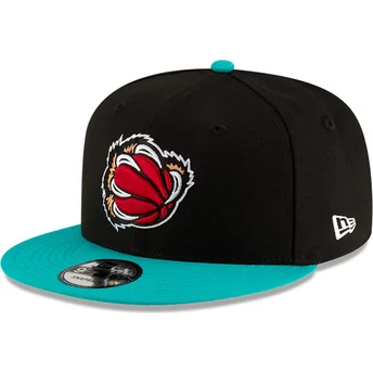 Casquette plate noire et verte snapback 9FIFTY Classic Memphis Grizzlies NBA New Era