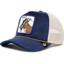 casquette-trucker-bleue-et-blanche-chevre-sapphire-goat-the-farm-jewel-tones-goorin-bros