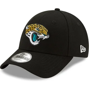 New Era Curved Brim 9FORTY The League Jacksonville Jaguars NFL Adjustable Cap schwarz