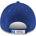 gorra-curva-azul-ajustable-9forty-the-league-de-texas-rangers-mlb-de-new-era