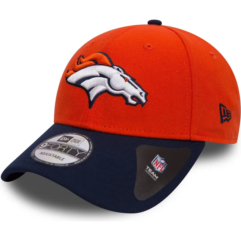 bojd-orange-och-marinbla-justerbar-keps-9forty-the-league-fran-denver-broncos-nfl-av-new-era
