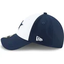 new-era-curved-brim-9forty-the-league-dallas-cowboys-nfl-white-and-navy-blue-adjustable-cap