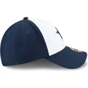 new-era-curved-brim-9forty-the-league-dallas-cowboys-nfl-adjustable-cap-weiss-und-marineblau