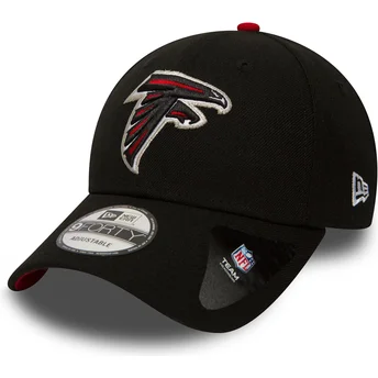 New Era Curved Brim 9FORTY The League Atlanta Falcons NFL Adjustable Cap schwarz