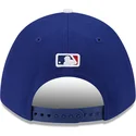 blaue-gebogene-snapback-kappe-9forty-m-crown-player-replica-der-los-angeles-dodgers-mlb-von-new-era