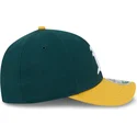 oakland-athletics-mlb-9forty-m-crown-player-replica-gron-och-gul-bojd-snapback-keps-fran-new-era