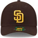 brun-kurvad-keps-snapback-9forty-m-crown-player-replica-fran-san-diego-padres-mlb-av-new-era