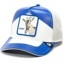 goorin-bros-the-farm-moto-lamba-goat-blaue-und-weisse-trucker-kappe-mit-ziege
