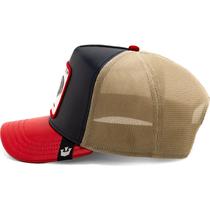 trucker-cap-marineblau-und-rot-hahn-shleather-cock-the-farm-von-goorin-bros