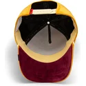 zolta-czapka-z-zakrzywionym-daszkiem-snapback-lew-lion-royalty-the-farm-od-goorin-bros