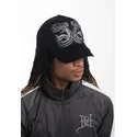 casquette-trucker-noire-duo-black-snake-ed-hardy