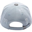 verstellbare-blaue-kappe-mit-gebogenem-schirm-und-gepragtem-totenkopf-von-ed-hardy