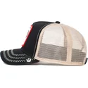 casquette-trucker-noire-coq-rooster-goorin-bros