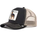 casquette-trucker-noire-et-blanche-chien-rottweiler-bad-boy-the-baddest-boy-the-farm-goorin-bros