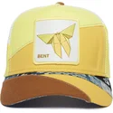 trucker-cap-gelb-schmetterling-bent-transform-farmigami-the-farm-von-goorin-bros