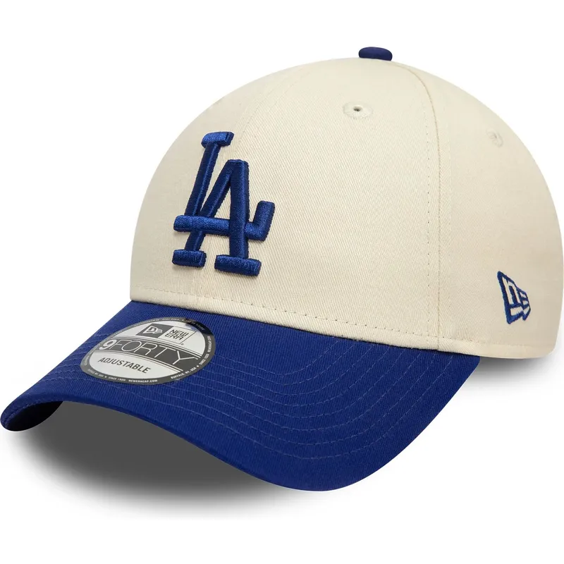 New Era Curved Brim 9FORTY Colour Block Los Angeles Dodgers MLB