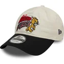 9twenty-verstellbare-beige-und-schwarze-kappe-von-jerry-looney-tunes-von-new-era