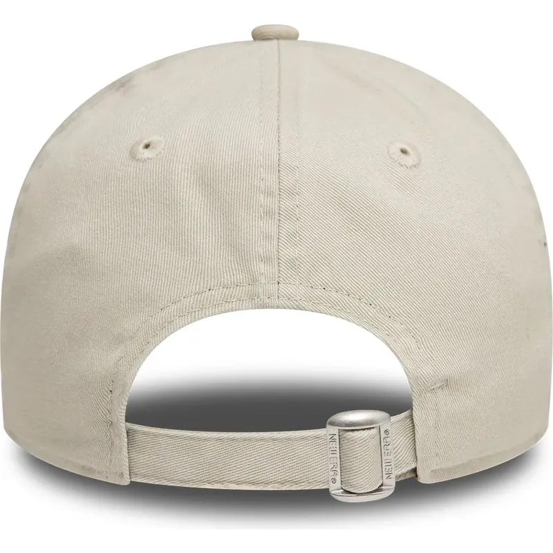 beige-verstellbare-curved-cap-fur-damen-9twenty-take-it-easy-von-new-era