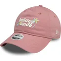 verstellbare-rosa-damen-cap-9twenty-holiday-mode-von-new-era