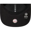 casquette-courbee-noire-snapback-avec-logo-noir-9seventy-stretch-snap-new-york-yankees-mlb-new-era