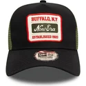 czapka-trucker-czarna-i-zielona-9forty-a-frame-patch-od-new-era