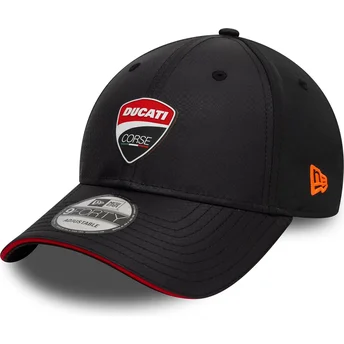 Ρυθμιζόμενο Μαύρο Καμπυλωτό Καπέλο 9FORTY Gradient Print της Ducati Motor MotoGP από τη New Era