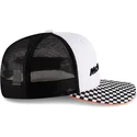 gorra-trucker-plana-blanca-y-negra-snapback-9fifty-checkered-visor-de-mclaren-racing-formula-1-de-new-era