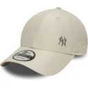 gorra-curva-beige-ajustable-9forty-flawless-de-new-york-yankees-mlb-de-new-era