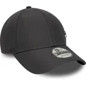 graue-verstellbare-curved-cap-9forty-flawless-der-new-york-yankees-mlb-von-new-era