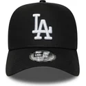 czarna-czapka-z-zakrzywionym-daszkiem-snapback-e-frame-league-essential-los-angeles-dodgers-mlb-marki-new-era
