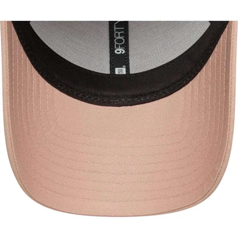 justerbar-rosa-bojd-keps-for-dam-9forty-mini-logo-fran-new-york-yankees-mlb-av-new-era