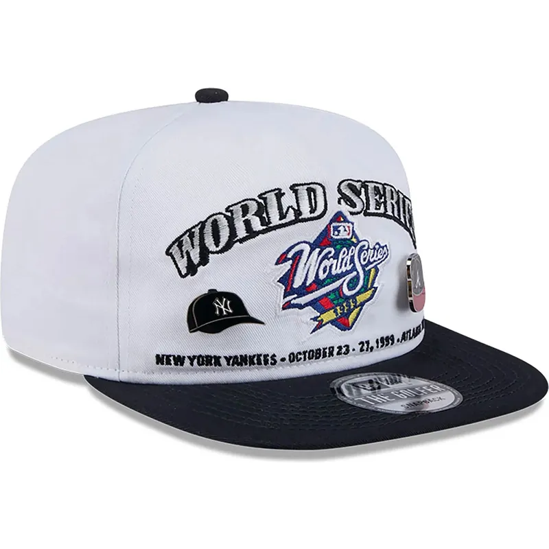 biala-i-czarna-plaska-czapka-snapback-golfer-championship-pin-new-york-yankees-atlanta-braves-mlb-od-new-era
