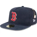 marinbla-platt-keps-justerad-59fifty-a-frame-championship-side-flag-boston-red-sox-mlb-fran-new-era