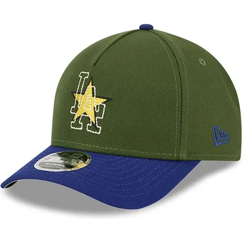 Καπέλο καμπύλης πράσινο και μπλε snapback 9FORTY M-Crown City Feature των Los Angeles Dodgers MLB της New Era