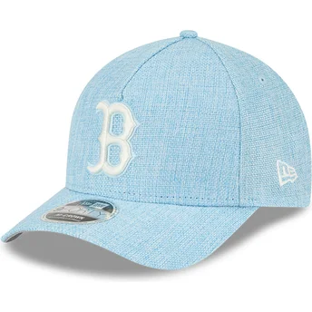 Καπέλο καμπύλης ανοιχτό μπλε snapback 9FORTY M-Crown A Frame Cotton Weave των Boston Red Sox MLB της New Era