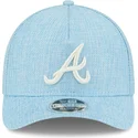 snapback-9forty-m-crown-a-frame-cotton-weave-atlanta-braves-mlb-new-era