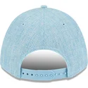 new-era-curved-brim-9forty-m-crown-a-frame-cotton-weave-atlanta-braves-mlb-light-blue-snapback-cap