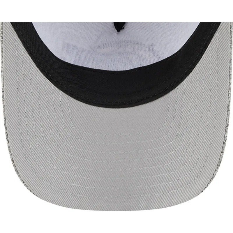 gra-kurvad-snapback-keps-9forty-m-crown-a-frame-cotton-weave-fran-los-angeles-lakers-nba-av-new-era