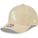 snapback-9forty-m-crown-a-frame-cotton-weave-chicago-white-sox-mlb-new-era