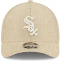 snapback-9forty-m-crown-a-frame-cotton-weave-chicago-white-sox-mlb-new-era