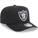 gorra-curva-negra-ajustable-golfer-everyday-nylon-de-las-vegas-raiders-nfl-de-new-era