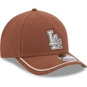 brazowa-czapka-z-daszkiem-snapback-9forty-m-crown-a-frame-motorsport-los-angeles-dodgers-mlb-od-new-era