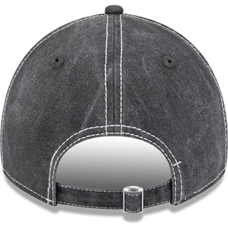 graue-verstellbare-curved-cap-9twenty-washed-contrast-der-chicago-bulls-nba-von-new-era